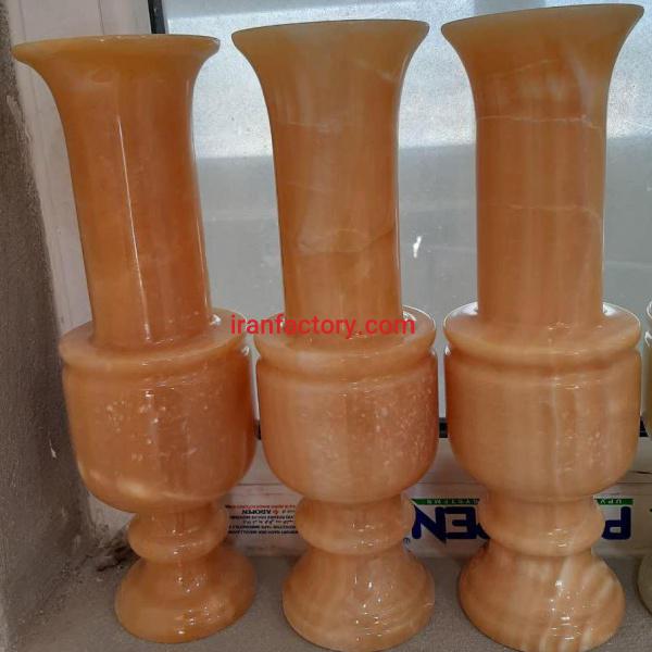 گلدان مرمر سنگی