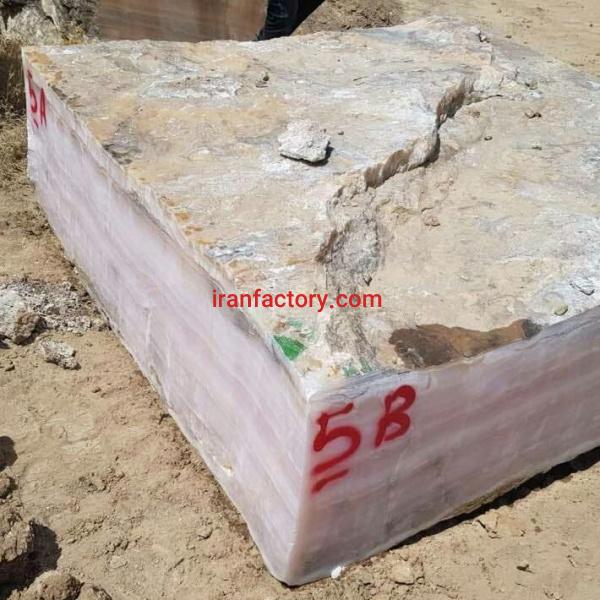 فروش نیم کوپ سنگ مرمر صورتی صادراتی
