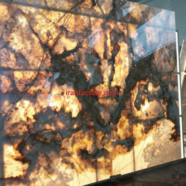 فروش اسلب مرمر سفید آتشی مجلل