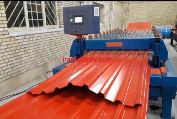 ساخت دستگاه تولید ورق ذوزنقه