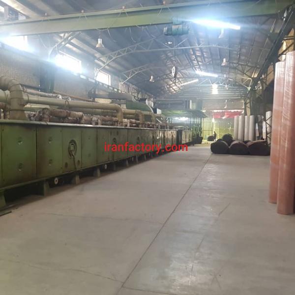 فروش کارخانه موکت در شهرک صنعتی بروجن