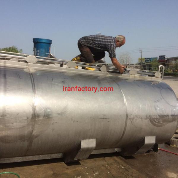 فروش مخزن حمل شیر 11 تن