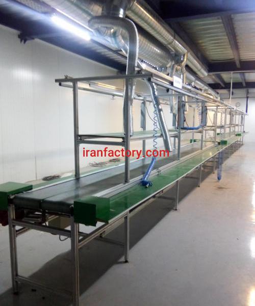 ساخت خط تولید نوار نقاله کرج