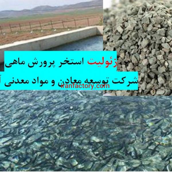فروش ویژه تابستانی زئولیت استخر پرورش ماهی