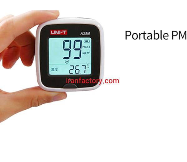 فروش آنالایزر هوا A25M برند UNI-T یونیتی در تهران