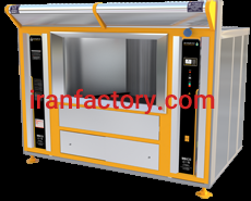 خط تولید نان تافتون با دستگاه دوار پرتابل نیمه اتوماتیک صنایع پخت