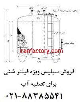 سیلیس ویژه فیلتر شنی