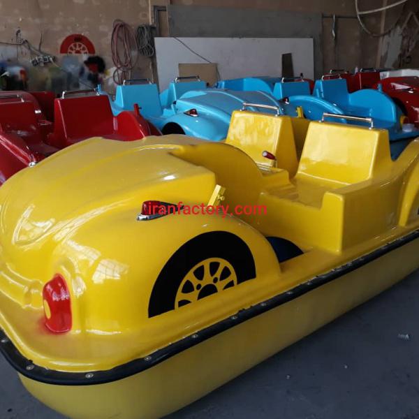 قایق پدالی چهارنفره فولکسی