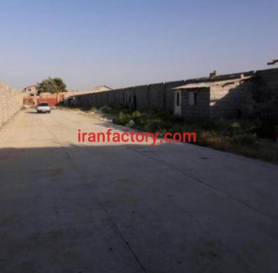 فروش 1530 متر زمین کارگاهی محصور در تبریز