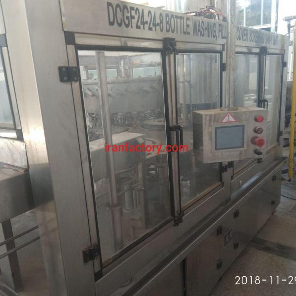 فروش خط تولید آب معدنی دست دوم کره ای