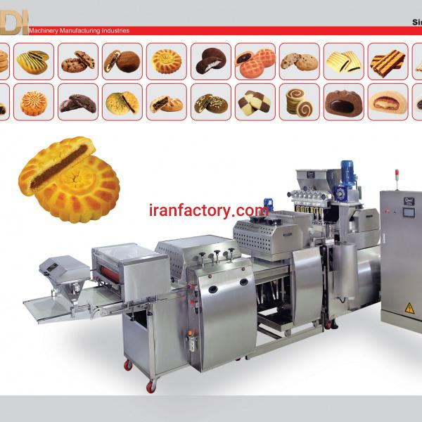خط تولید کلوچه مدل OM6N ماشین سازی امیدی لاهیجان
