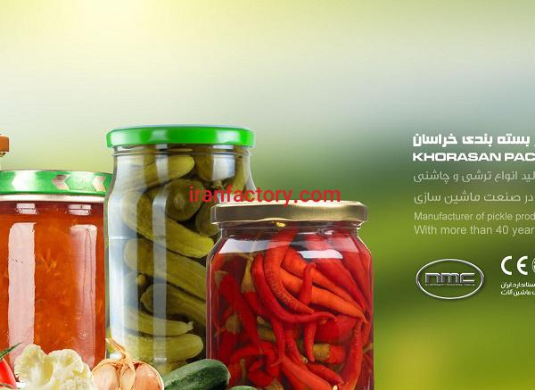 سازنده ماشین آلات خط تولید و بسته بندی ترشی و شوری جات