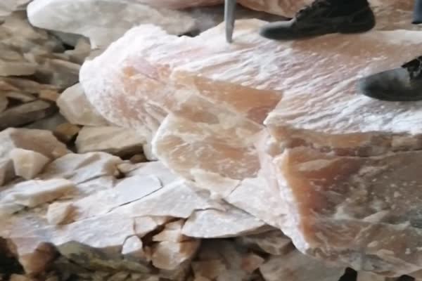 سنگ نمک صورتی سنگ نمک پرتقالی