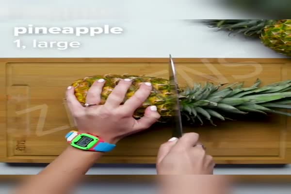 طرز تهیه اناناس خشک