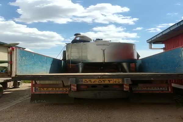 مخزن استیل پروسس 5 تنی