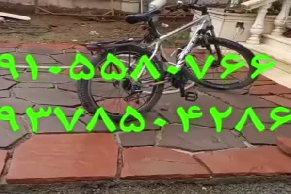 اجرای سنگ مالون  کف محوطه