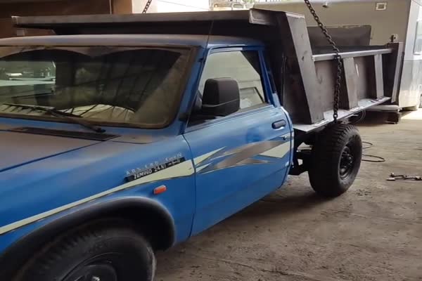 ساخت کمپرسی طرح مایلری نیسان شهروز کمپرس