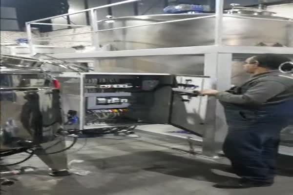 میکسر هموژنایزر تحت خلا 500 لیتری