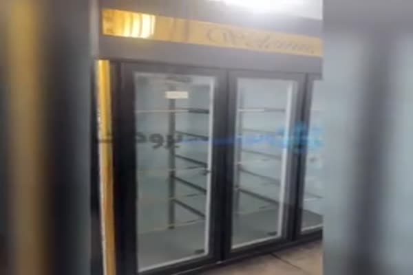 فریزر ایستاده صنعتی سه درب