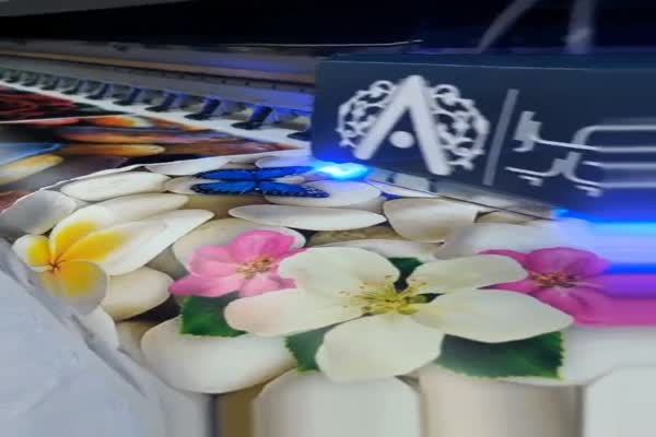 دستگاه چاپ یووی رول تو رول عرض۳۲۰